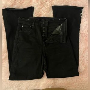 american eagle black bottoms